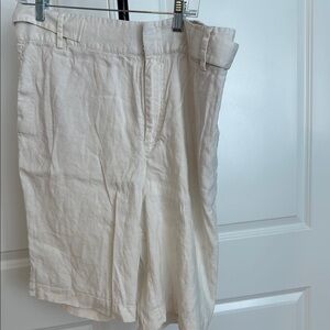 Women’s off White Casual Shorts